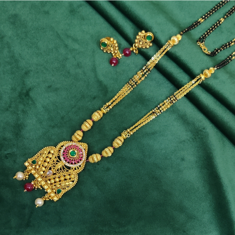 HIGHGOLD PLATED LONG MANGALSUTRA